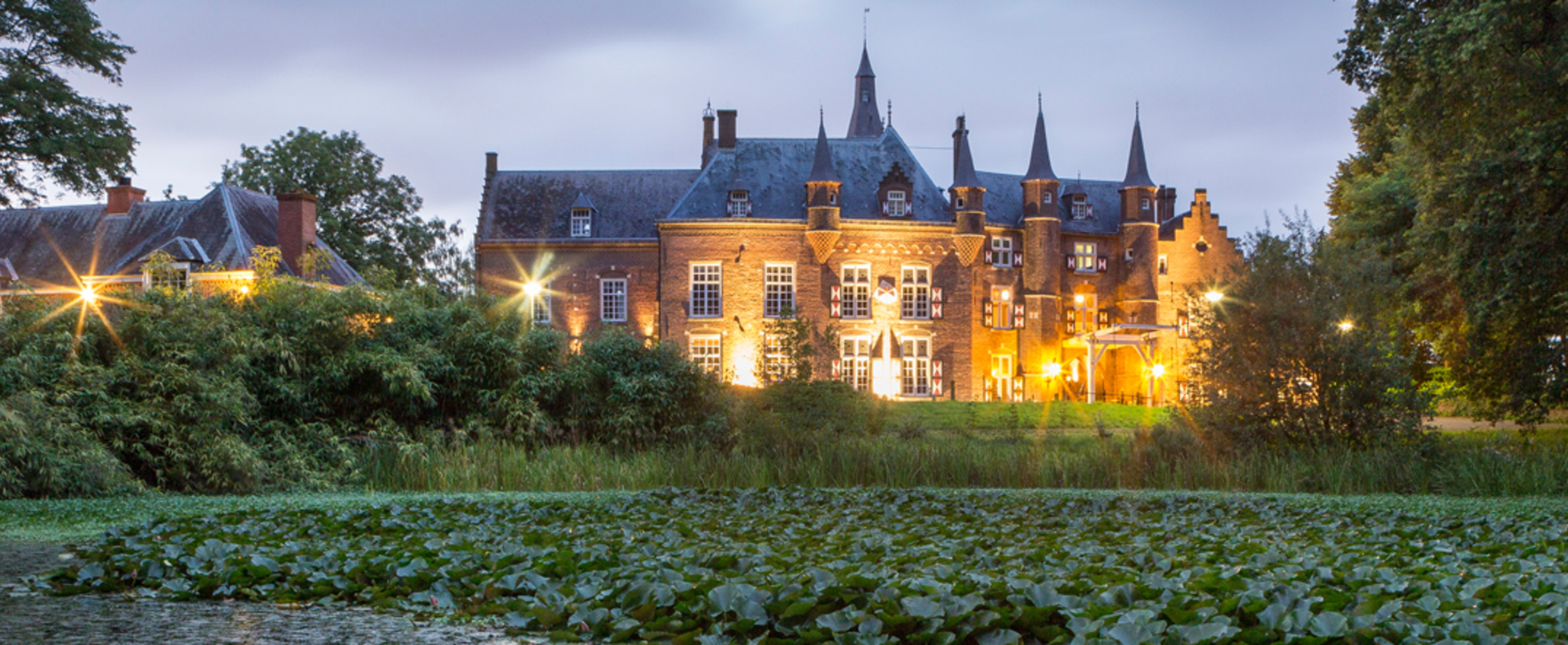 Huwelijksmijlpaal vieren in Kasteel Maurick