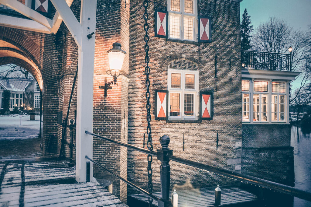kerst vieren bij kasteel maurick