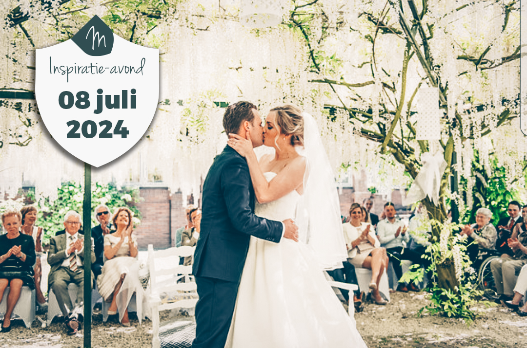 Bruiloft-huwelijk-inspiratie-avond 08 juli 2024 Kasteel Maurick