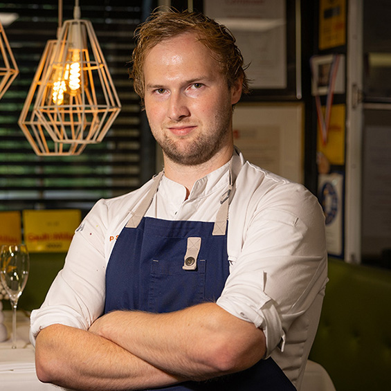 Chef kok Jop Scheurs