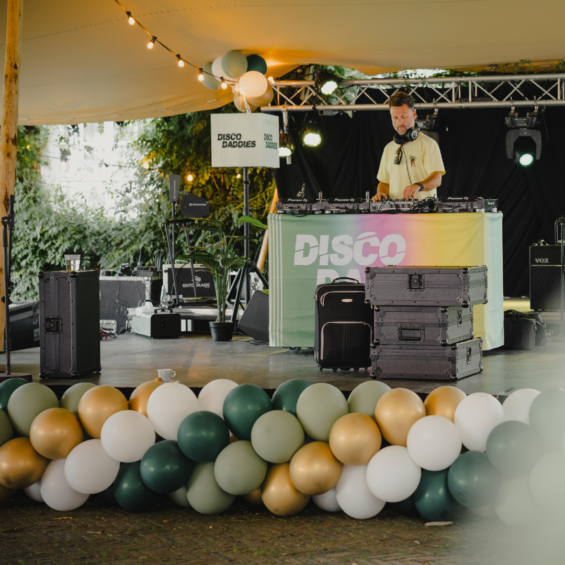 DJ bij Kasteel Maurick
